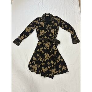 Vintage Susan Lawrence wrap dress Medium